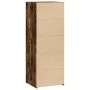 Tall smoked oak engineered wood sideboard 45x41x124 cm by , Sideboards - Ref: Foro24-846394, Price: 62,17 €, Discount: %