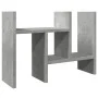Wooden desk organizer in gray concrete, 34.5x15.5x35.5 cm by , Classification and organization - Ref: Foro24-848055, Price: 2...
