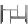 Wooden desk organizer in gray concrete, 34.5x15.5x35.5 cm by , Classification and organization - Ref: Foro24-848055, Price: 2...