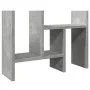 Wooden desk organizer in gray concrete, 34.5x15.5x35.5 cm by , Classification and organization - Ref: Foro24-848055, Price: 2...