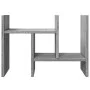 Wooden desk organizer in gray engineering, 34.5x15.5x35.5 cm. by , Classification and organization - Ref: Foro24-848057, Pric...