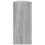 Wooden desk organizer in gray engineering, 34.5x15.5x35.5 cm. by , Classification and organization - Ref: Foro24-848057, Pric...