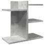 Wooden desktop organizer with concrete engineering 42x21.5x42 cm by , Classification and organization - Ref: Foro24-848069, P...