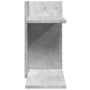 Wooden desktop organizer with concrete engineering 42x21.5x42 cm by , Classification and organization - Ref: Foro24-848069, P...