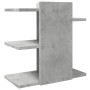 Wooden desktop organizer with concrete engineering 42x21.5x42 cm by , Classification and organization - Ref: Foro24-848069, P...