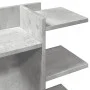 Wooden desktop organizer with concrete engineering 42x21.5x42 cm by , Classification and organization - Ref: Foro24-848069, P...