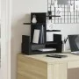 Schreibtisch-Organizer aus schwarzem Ingenieurholz, 49x20x52,5 cm. von , Klassifizierung und Organisation - Ref: Foro24-84807...