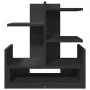 Wooden desktop organizer in black, 49x20x52.5 cm by , Classification and organization - Ref: Foro24-848074, Price: 39,97 €, D...