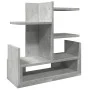 Wooden desktop organizer with concrete engineering 49x20x52.5 cm by , Classification and organization - Ref: Foro24-848076, P...