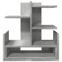 Wooden desktop organizer with concrete engineering 49x20x52.5 cm by , Classification and organization - Ref: Foro24-848076, P...