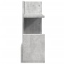 Wooden desktop organizer with concrete engineering 49x20x52.5 cm by , Classification and organization - Ref: Foro24-848076, P...