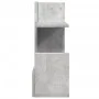 Wooden desktop organizer with concrete engineering 49x20x52.5 cm by , Classification and organization - Ref: Foro24-848076, P...