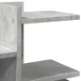 Wooden desktop organizer with concrete engineering 49x20x52.5 cm by , Classification and organization - Ref: Foro24-848076, P...
