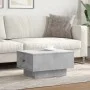 Engineered wood gray concrete coffee table 60x45x31 cm by , Coffee table - Ref: Foro24-848083, Price: 67,34 €, Discount: %