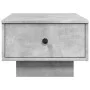 Engineered wood gray concrete coffee table 60x45x31 cm by , Coffee table - Ref: Foro24-848083, Price: 67,34 €, Discount: %