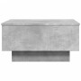 Mesa de centro madera de ingeniería gris hormigón 60x45x31 cm de , Mesas de centro - Ref: Foro24-848083, Precio: 70,87 €