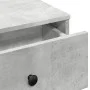 Engineered wood gray concrete coffee table 60x45x31 cm by , Coffee table - Ref: Foro24-848083, Price: 67,34 €, Discount: %
