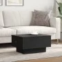 Mesa de centro madera de ingeniería negro 60x45x31 cm de , Mesas de centro - Ref: Foro24-848081, Precio: 65,57 €, Descuento: %