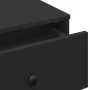 Mesa de centro madera de ingeniería negro 60x45x31 cm de , Mesas de centro - Ref: Foro24-848081, Precio: 65,57 €, Descuento: %