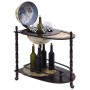 Bar furniture standing ball of the world green eucalyptus wood by vidaXL, Wine and liquor cabinets - Ref: Foro24-320907, Pric...
