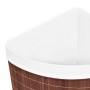 Eckwäschekorb aus braunem Bambus, 60 l von vidaXL, Wäschekörbe - Ref: Foro24-320760, Preis: 37,55 €, Rabatt: %