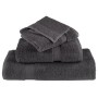 Toallas de baño 10 uds 100% algodón antracita 100x150 cm 600gsm de , Toallas - Ref: Foro24-137166, Precio: 172,68 €, Descuent...