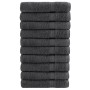 Saunatücher 10 Stück 100% Baumwolle Anthrazit 80x200 cm 600gsm von , Handtücher - Ref: Foro24-137170, Preis: 173,61 €, Rabatt: %