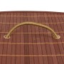 Brown bamboo corner laundry basket 60 L by vidaXL, Laundry baskets - Ref: Foro24-320760, Price: 37,55 €, Discount: %