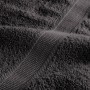 Premium-Handtücher, 2 Stück, 100% Baumwolle, Anthrazit, 100x200 cm, 600 g/m². von , Handtücher - Ref: Foro24-137172, Preis: 6...