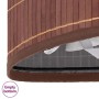Brown bamboo corner laundry basket 60 L by vidaXL, Laundry baskets - Ref: Foro24-320760, Price: 37,55 €, Discount: %