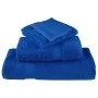 Premium towels 4 units 100% cotton blue 100x200 cm 600 gsm by , Towels - Ref: Foro24-137198, Price: 95,65 €, Discount: %