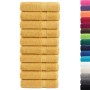 Handtücher 10 Stück 100% Baumwolle gelb 50x100 cm 600 gsm von , Handtücher - Ref: Foro24-137283, Preis: 69,51 €, Rabatt: %