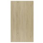 Regal/Sideboard aus Eichenfarbenem Sperrholz 50x25x80cm von vidaXL, Bücherregale und Regale - Ref: Foro24-800165, Preis: 52,0...