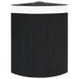 Eckwäschekorb aus schwarzem Bambus, 60 l von vidaXL, Wäschekörbe - Ref: Foro24-320762, Preis: 50,34 €, Rabatt: %