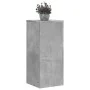 Soportes de plantas 2 uds madera gris hormigón 30x30x70 cm de , Soportes para macetas - Ref: Foro24-852927, Precio: 67,12 €, ...