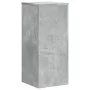 Soportes de plantas 2 uds madera gris hormigón 30x30x70 cm de , Soportes para macetas - Ref: Foro24-852927, Precio: 67,12 €, ...