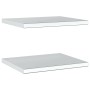 Wandregale 2 Stück Edelstahl silber 50x40x3 cm von , Regale und Regale - Ref: Foro24-30284, Preis: 38,16 €, Rabatt: %