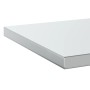 Wandregale 2 Stück Edelstahl silber 50x40x3 cm von , Regale und Regale - Ref: Foro24-30284, Preis: 38,16 €, Rabatt: %