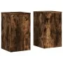 Plant stands 2 units smoked oak wood 30x30x50 cm by , Pot stands - Ref: Foro24-852919, Price: 56,89 €, Discount: %