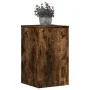 Plant stands 2 units smoked oak wood 30x30x50 cm by , Pot stands - Ref: Foro24-852919, Price: 56,89 €, Discount: %