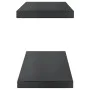 Wandregale 2 Stück Edelstahl schwarz 75x23,5x3 cm von , Regale und Regale - Ref: Foro24-30292, Preis: 42,85 €, Rabatt: %