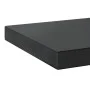 Wandregale 2 Stück Edelstahl schwarz 75x23,5x3 cm von , Regale und Regale - Ref: Foro24-30292, Preis: 42,85 €, Rabatt: %