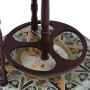 Barschrank „World Ball“ aus blauem Eukalyptusholz von vidaXL, Wein- und Spirituosenschränke - Ref: Foro24-320905, Preis: 151,...