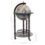 Barschrank „World Ball“ aus blauem Eukalyptusholz von vidaXL, Wein- und Spirituosenschränke - Ref: Foro24-320905, Preis: 151,...