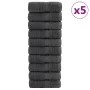 Towels 50 units 100% cotton anthracite gray 30x30 cm 600 gsm by , Towels - Ref: Foro24-137151, Price: 66,37 €, Discount: %