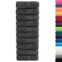Towels 50 units 100% cotton anthracite gray 30x30 cm 600 gsm by , Towels - Ref: Foro24-137151, Price: 66,37 €, Discount: %