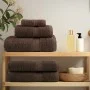Toallas de baño 10 uds 100% algodón marrón 100x150 cm 600 gsm de , Toallas - Ref: Foro24-137241, Precio: 176,14 €, Descuento: %