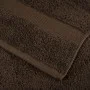 Toallas de baño 10 uds 100% algodón marrón 100x150 cm 600 gsm de , Toallas - Ref: Foro24-137241, Precio: 176,14 €, Descuento: %