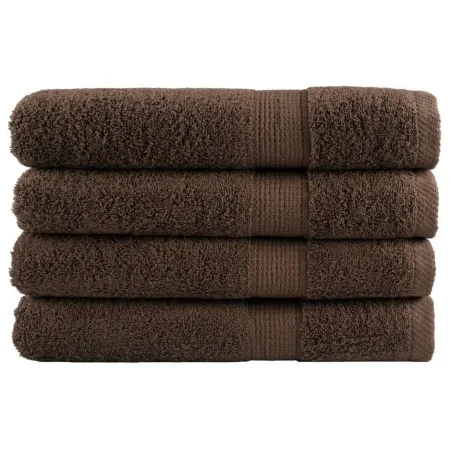 Saunatücher 4 Stück 100% Baumwolle braun 80x200 cm 600 gsm von , Handtücher - Ref: Foro24-137243, Preis: 82,26 €, Rabatt: %