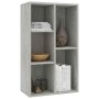 Graues Sperrholzregal/Sideboard 50x25x80 cm von vidaXL, Bücherregale und Regale - Ref: Foro24-800166, Preis: 45,92 €, Rabatt: %